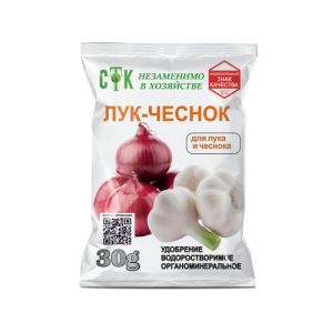 Удобрение Лук - Чеснок 30 гр (80) СТК