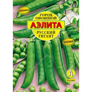 Горох Русский Гигант овощ Б/Ф цв.п 25 гр (АЭЛИТА)