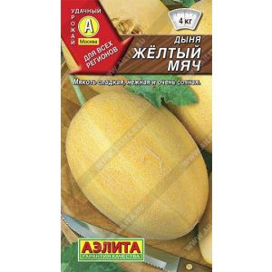Дыня Жёлтый мяч цв.п 1 гр (АЭЛИТА)