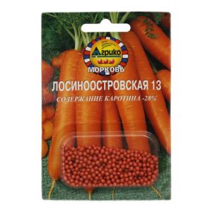 Морковь Лосиноостровская драже 300шт  (ГЛ) (Агрико)