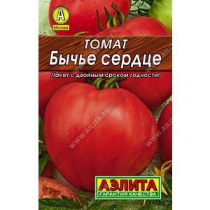 Томат Бычье Сердце метал 20 шт (АЭЛИТА)