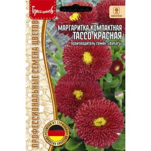 Маргаритка TACCO КРАСНАЯ 5 шт (Ред.Сем.)