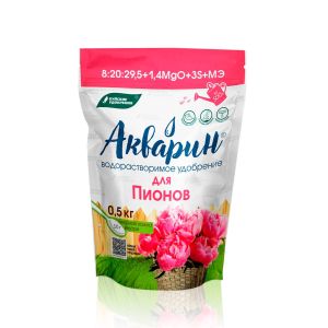 Акварин «Для Пионов» 0,5 кг дой-пак (12) БХЗ