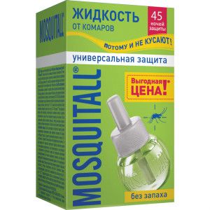 Жидкость от комаров MOSQUIТALL 48 шт /САД