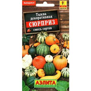 Тыква декоративная Сюрприз смесь цв.п. 1 гр (АЭЛИТА)