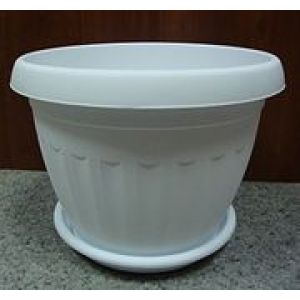 Кашпо Афродита-5 с/п 4,8л бел/ВЗ