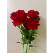 Роза одиночная 65 см КРАСНАЯ (САД)