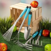 Набор садового инструмента 5 предметов, рукоятка пластик, Grandy, Connect/ Спектр