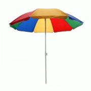 Зонт пляжный d=160/h=170см, стойка 19/22мм, 170T,  разноцветный/ЭС/