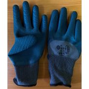Перчатки нейлоновые с резиновым покрытием Изумруд S5/САД