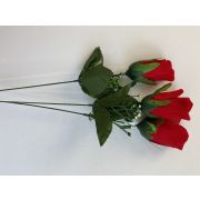 Роза одиночная 60 см красная