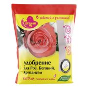 ЖКУ Цветочный рай АМПУЛА  для роз,бегоний и хризантем 4*10 мл (6) БХЗ