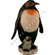 Пингвин с пингвиненком 46*32 см