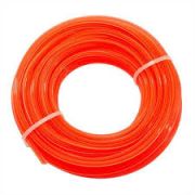 Леска для триммера 2,4мм*15м звезда (РосТрос)