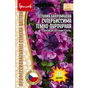 Петуния Супербиссима тёмно пурпурная бахромчатая 10 шт (Ред.Сем.)