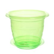 Горшок цв. для орхидеи 2 л зел.прозр с/п М1454 (20) АЛ