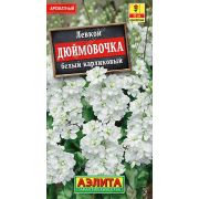 Левкой Дюймовочка Белый карликовый цв.п. 30 шт (АЭЛИТА)