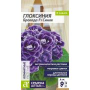 Глоксиния Брокада синяя цв.п.5 шт (Сем Алт)