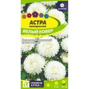 Астра низкорослая Белый Ковер цв.п.0,2 гр. (Сем Алт)