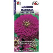 Цинния Маркиза в пурпурном цв/п 0,2 гр /Сотка/
