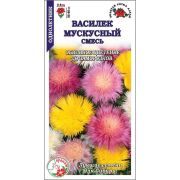 Василек Мускусный Смесь /Сотка/ 0,2г/ h-55-65см d-5-8см /*1200