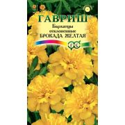Бархатцы Брокада желтая откл 0,3 г Н12(Гавриш)