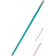 Черенок для швабры 25*1200 евронаконечник, металл/пластик