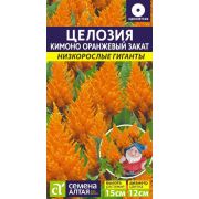 Целозия Кимоно оранжевый закат низкорослые гиганты Цв.п 0,1 гр (Сем Алт )