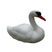 Лебедь-фигура садовая белый /38*17*28 см/ А064 СС