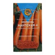 Морковь Нантская 4 гель драже гранулы 300 шт Грядка лентяя (ГЛ) (Агрико)